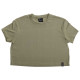 Target Παιδική κοντομάνικη μπλούζα Cropped Rib Viscose Tee ''Rib Viscose''
